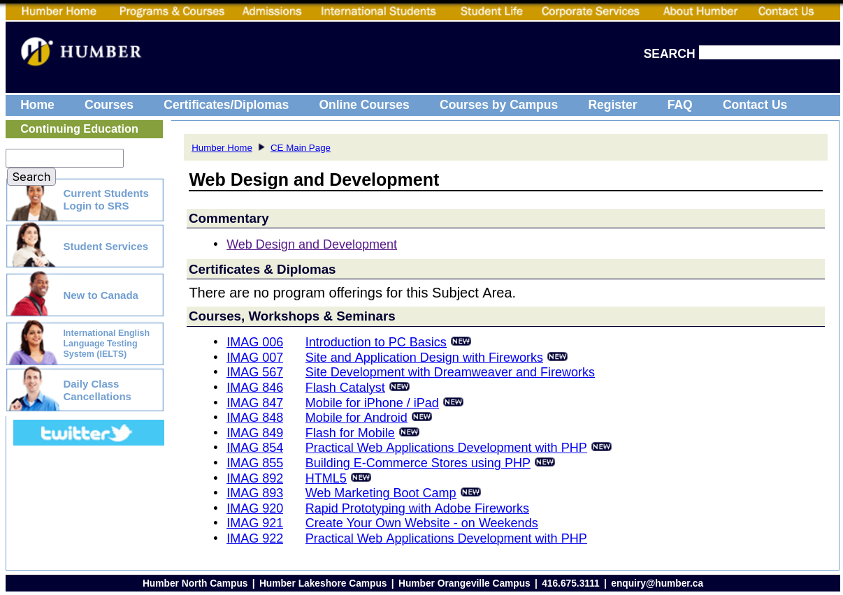 The WDDM course was my first exposure to coding and the world of the Adobe Creative Suite.